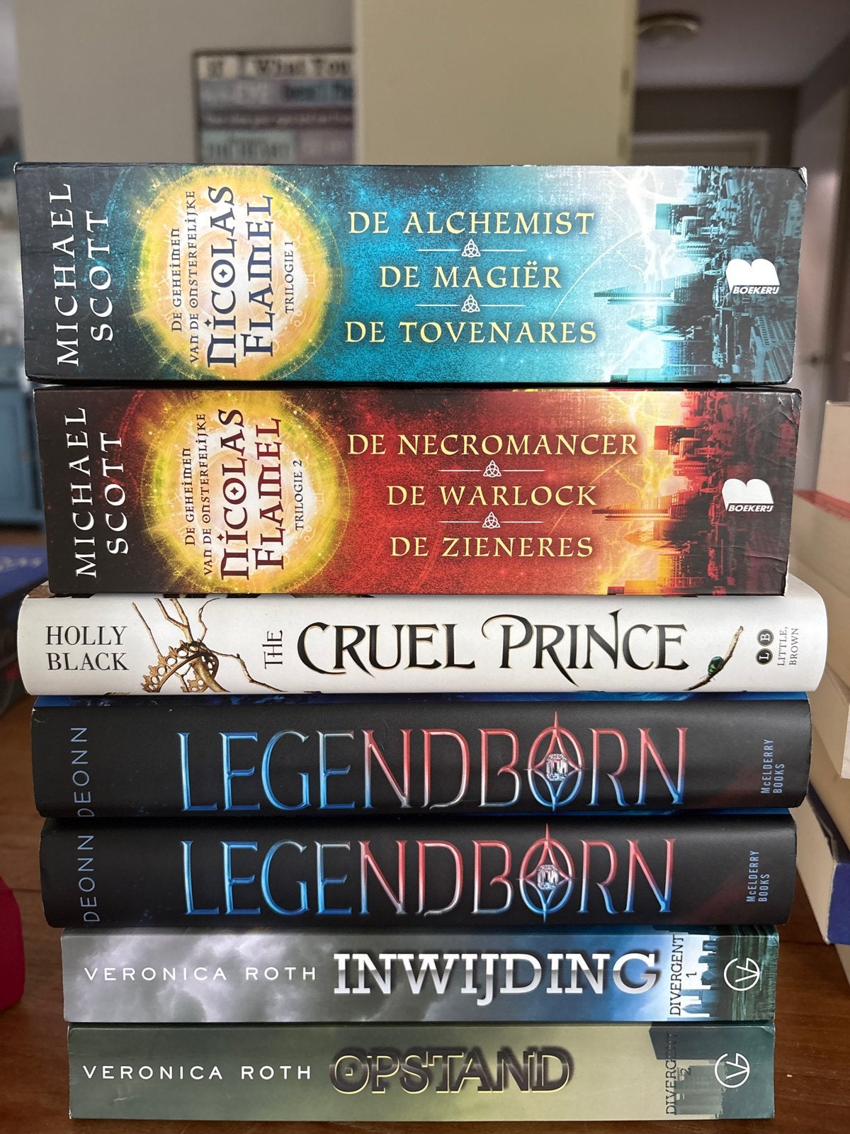 Fantasy Boeken Collectie: Michael Scott, Holly Black, etc., Ophalen of Verzenden, Gelezen
