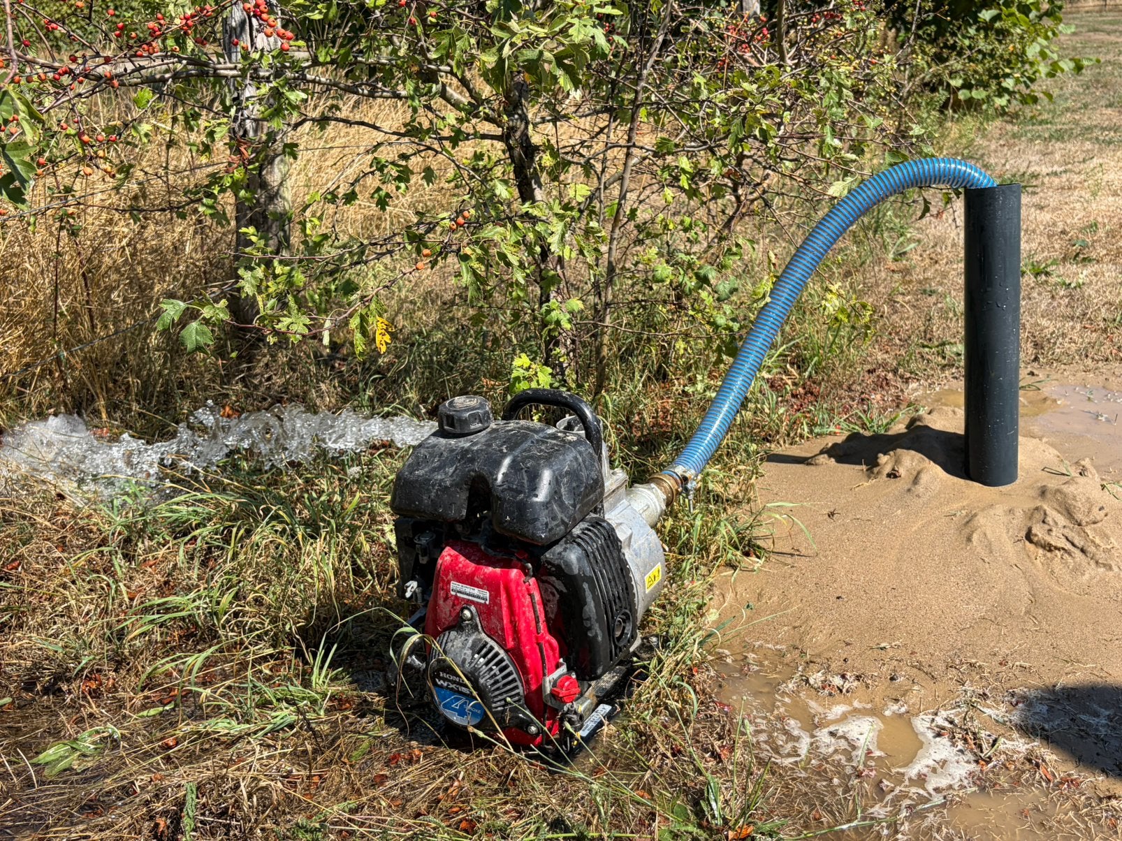 Waterbron puntstuk grondwater complete set, Ophalen of Verzenden, Zo goed als nieuw