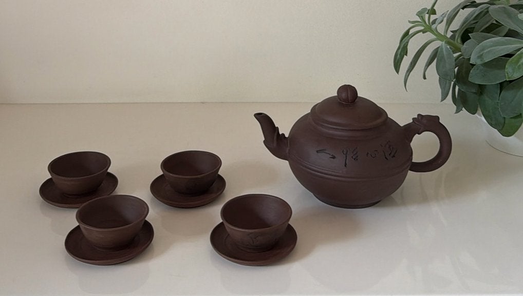 Yixing Zisha klei theepot setje, Ophalen of Verzenden