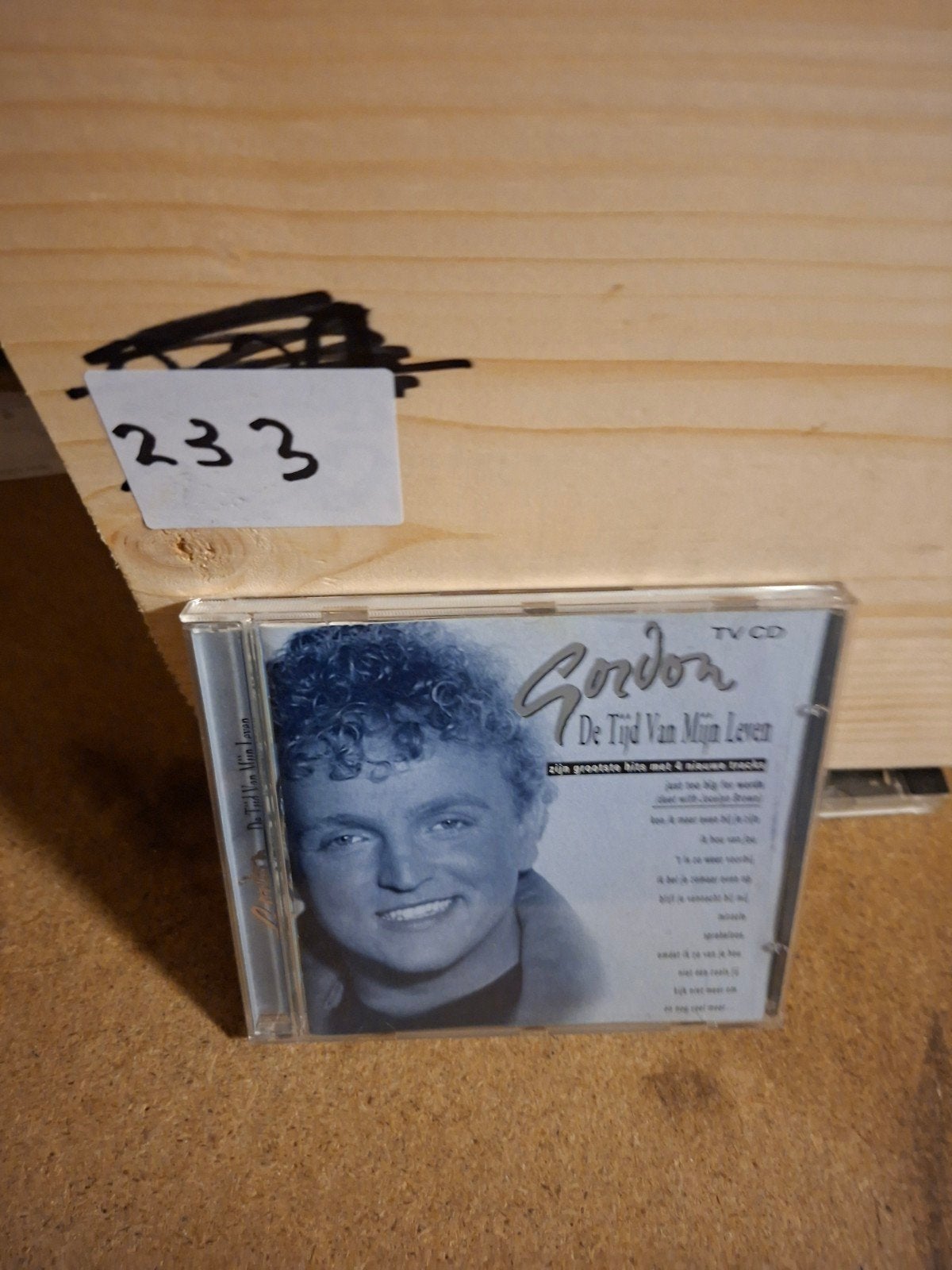 Gordon - De Tijd Van Mijn Leven (TV CD), Ophalen of Verzenden, Gebruikt, Schlager, Album