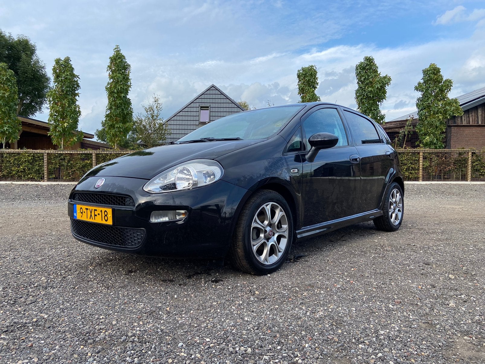 Fiat Punto 0.9 Twinair 74KW 5DR 2014 Zwart, Voorwielaandrijving, 100 pk, Origineel Nederlands, Handgeschakeld