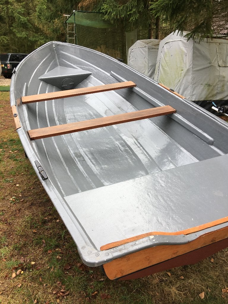 toerboot, visboot, roeiboot, sloep, Ophalen, Gebruikt