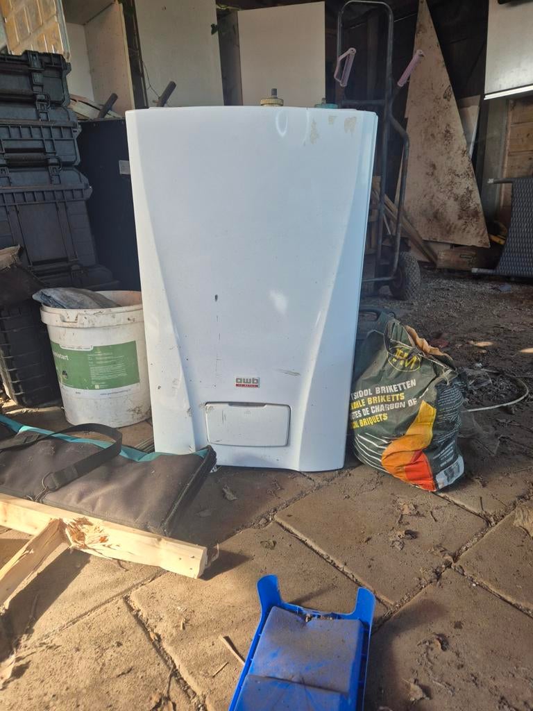 Awb ketel, Doe-het-zelf en Verbouw, Geisers en Boilers, Gebruikt, Geiser, Ophalen of Verzenden, Minder dan 20 liter