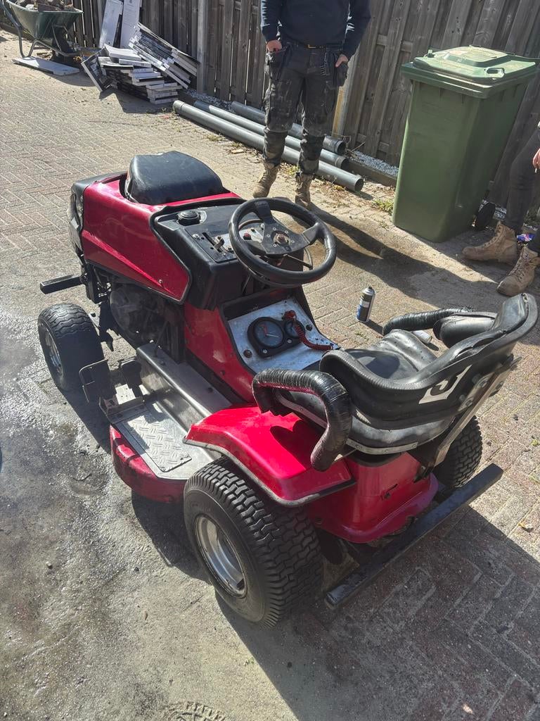 Race zitmaaier met CBR600 blok - Uniek project!, Tuin en Terras, Zitmaaiers, Gebruikt, Minder dan 90 cm, Ophalen