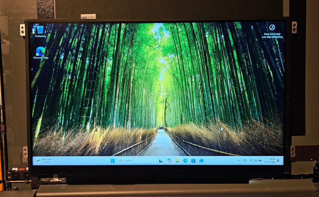 11.6 inch 30 pin eDP laptop lcd scherm, Gebruikt, N.v.t., N.v.t., Ophalen of Verzenden