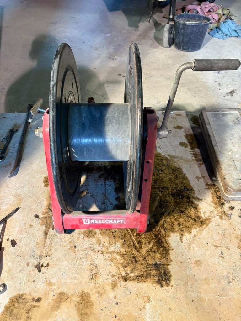 Reelcraft haspel, Ophalen, Zo goed als nieuw