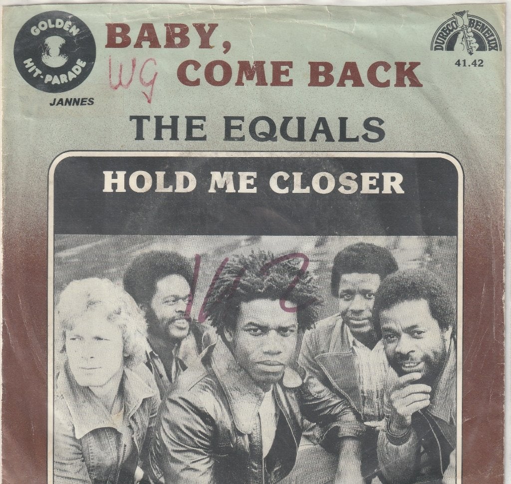 The Equals - Baby Come Back & Hold Me Closer SIXTIES, Ophalen, Gebruikt, Pop