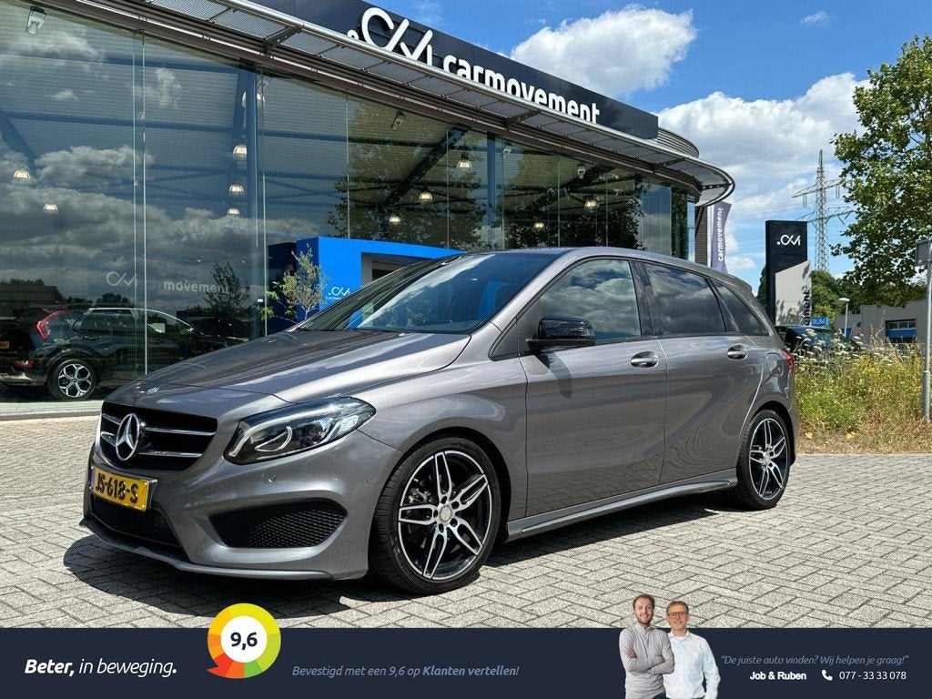 Mercedes-Benz B-Klasse 180 AMG Line Aut. Night I Navi I Trek, Auto's, Mercedes-Benz, 1325 kg, Gebruikt, 4 cilinders, Lichtsensor