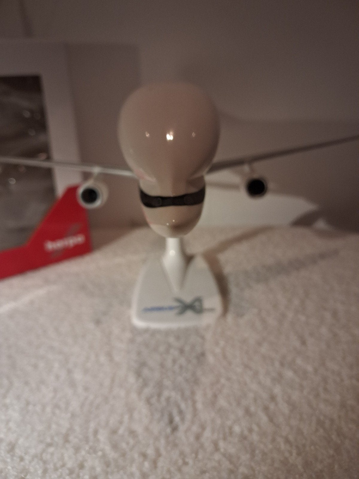 Herpa Snap Fit Airbus Beluga XL schaalmodel, Overige merken, Ophalen of Verzenden, Vliegtuig, Gebruikt