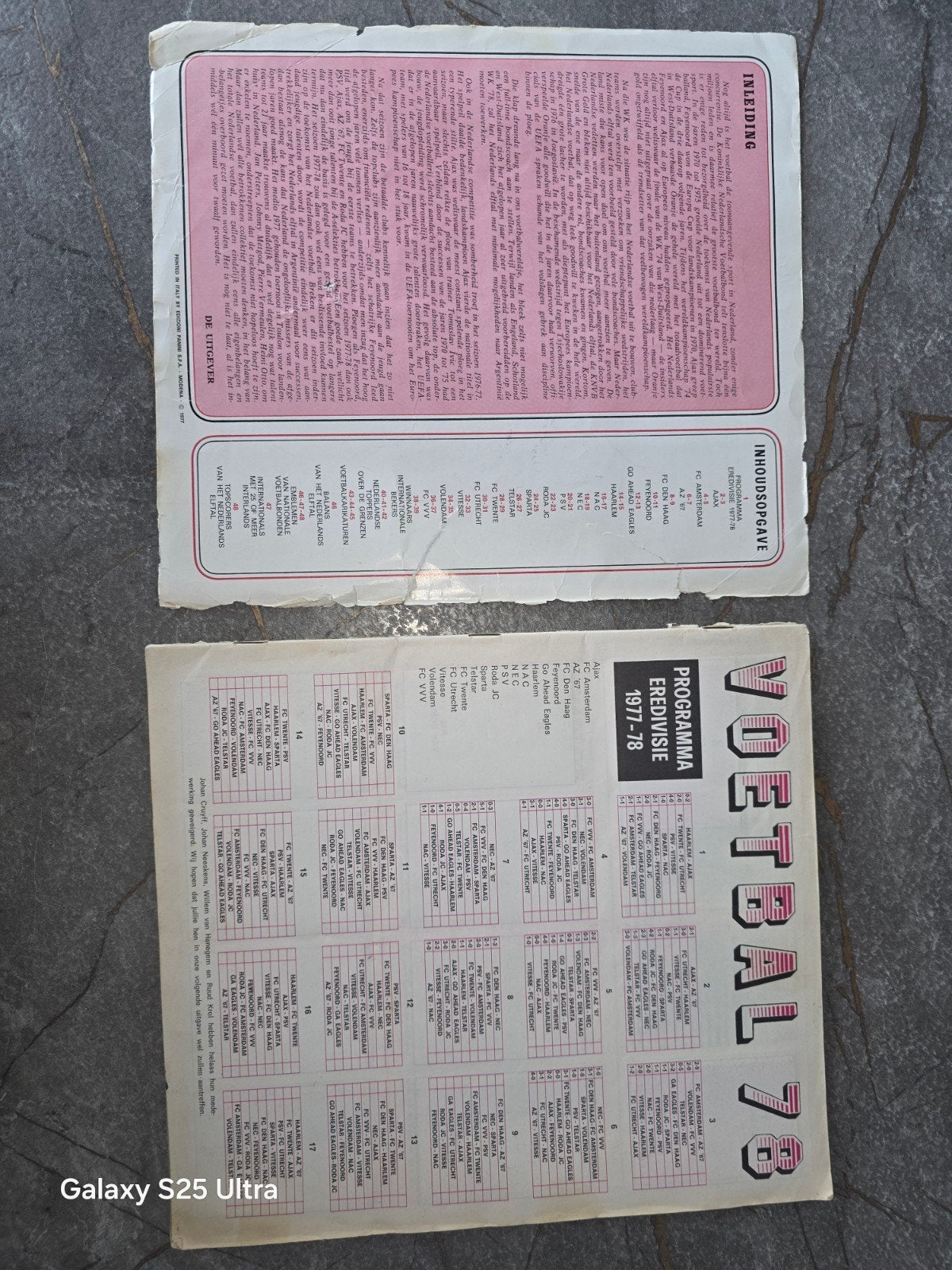 Panini Voetbal 1977-1978 Eredivisie Stickerboek, Verzamelen, Ophalen of Verzenden, Gebruikt, Overige binnenlandse clubs, Boek of Tijdschrift