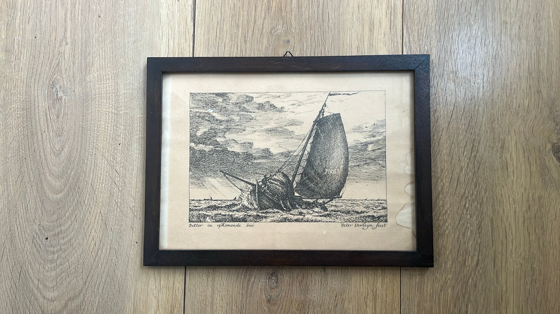 Peter dorleijn fecit, Ophalen of Verzenden, Tekening