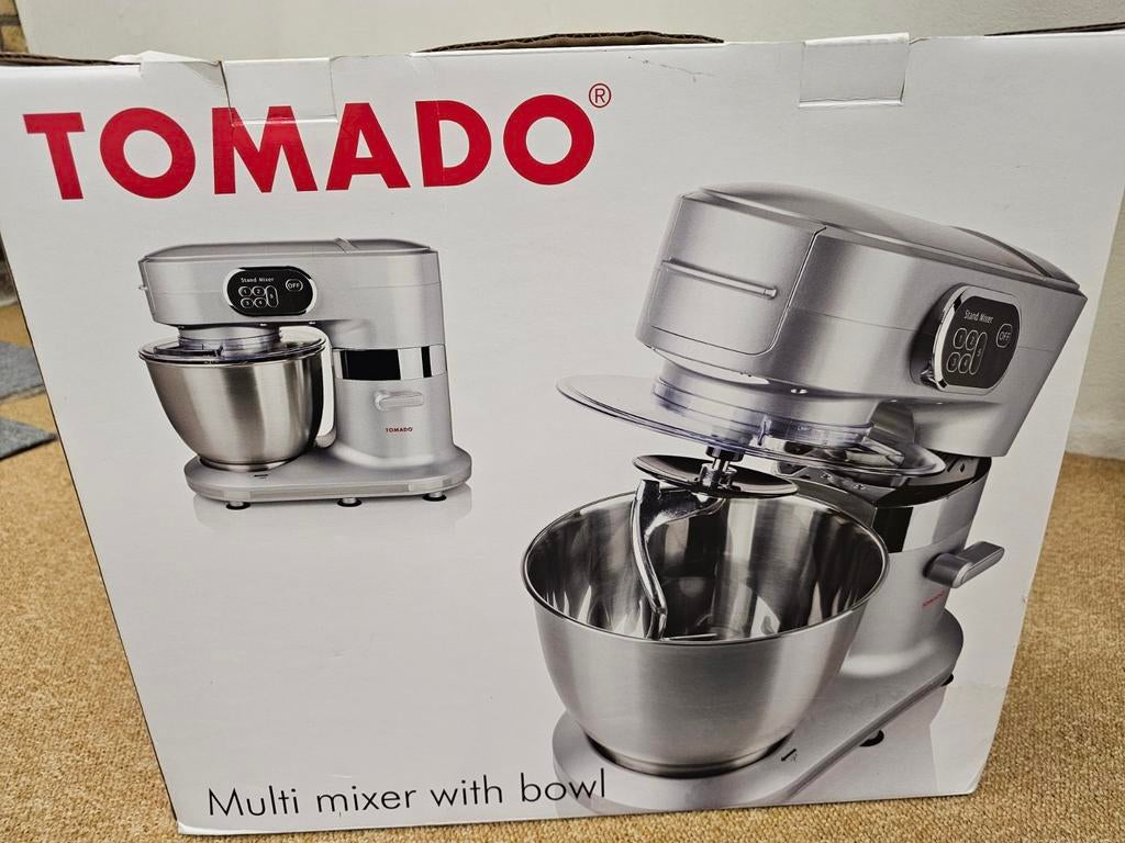 Tomado keukenmachine, ZGAN!, Witgoed en Apparatuur, Keukenmixers, Ophalen, Zo goed als nieuw, 3 snelheden of meer