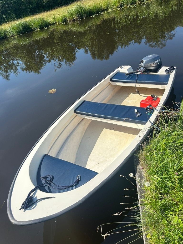 Verano 410 met 8 pk Yamaha - Direct vaarklaar, Watersport en Boten, Vis- en Consoleboten, Ophalen, Gebruikt, 4 m, Tot 10 pk