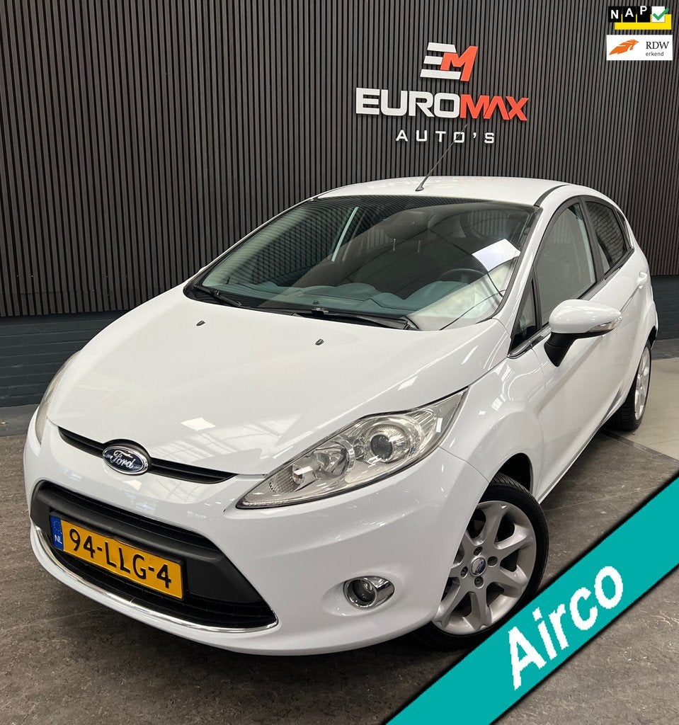 Ford Fiesta 1.25 - 1e Eigenaar - NAP - Koppeling + Distr set, Voorwielaandrijving, Euro 5, Stof, 82 pk