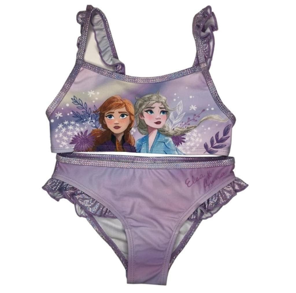 Disney Frozen Bikini B - Lila - Maat 104 - 128, Disney Frozen, Bikiniset, Meisje, Nieuw