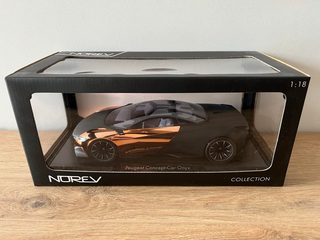 Norev Peugeot Onyx Concept 1:18 Modelauto, Ophalen of Verzenden, Nieuw, Auto, Norev