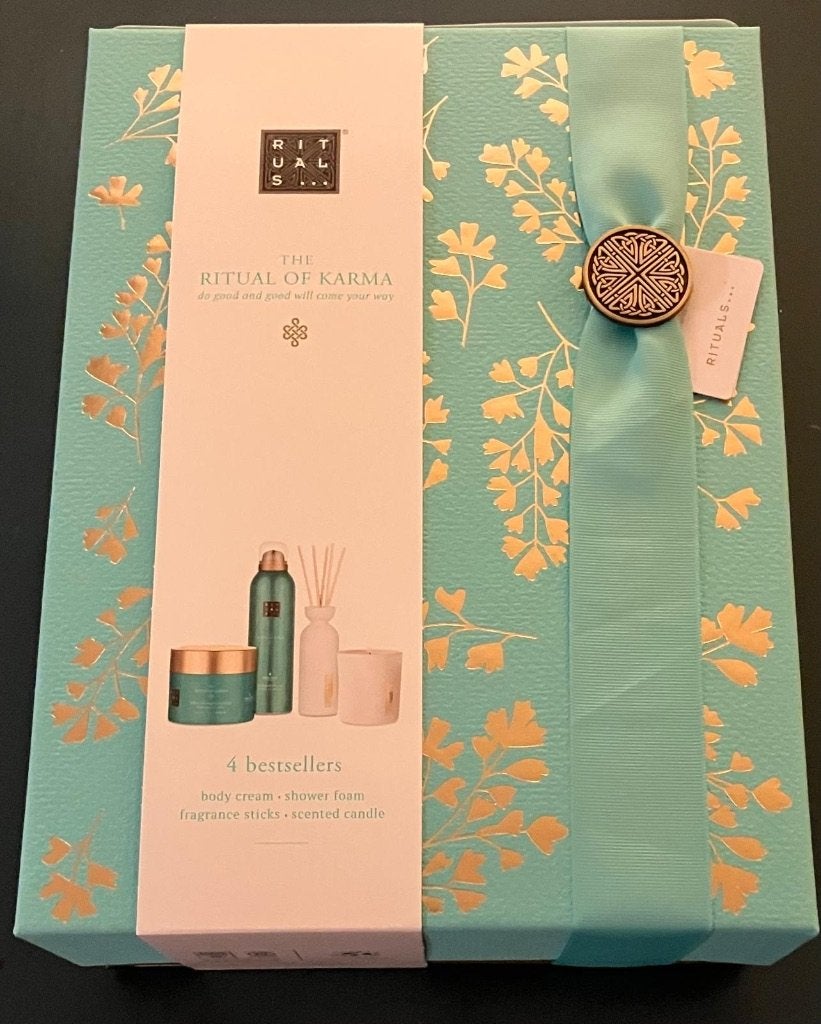 The Ritual of Karma Gift Set; 4 bestsellers; Nieuw; Gesealed, Sieraden, Tassen en Uiterlijk, Uiterlijk | Lichaamsverzorging, Ophalen of Verzenden