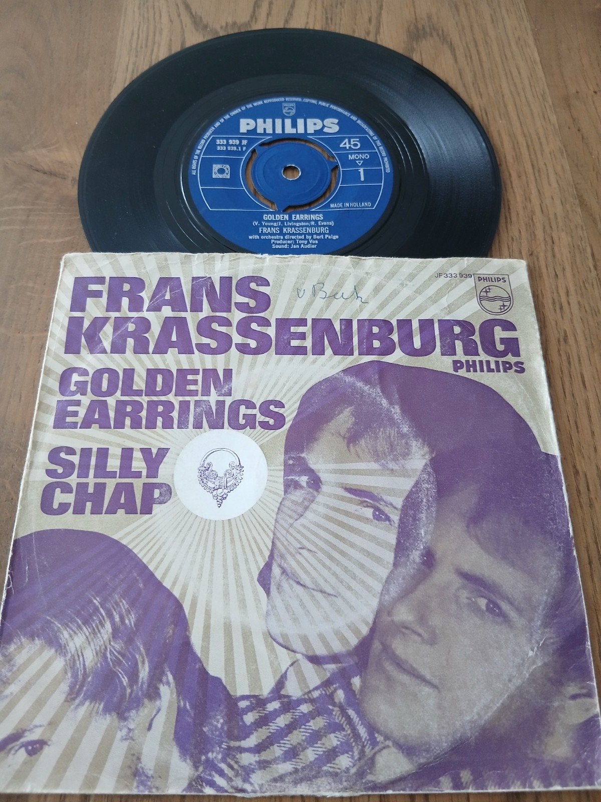 VINYL SINGLE   FRANS KRASSENBURG  1967, Ophalen of Verzenden, Zo goed als nieuw, Pop