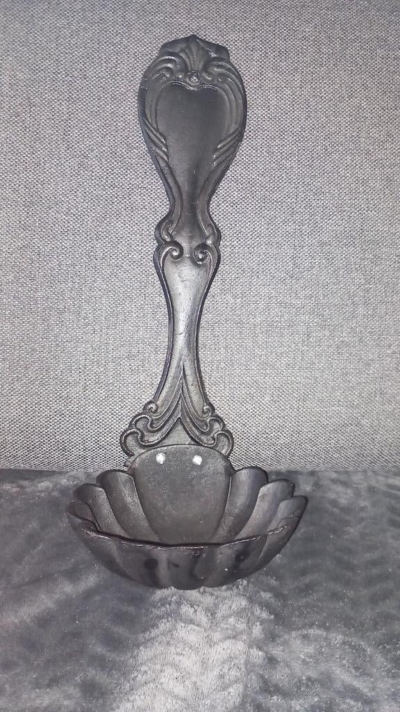 Vintage Wandhanger Gietijzer Vogelvoer. Taiwan'60 / '70, Ophalen of Verzenden
