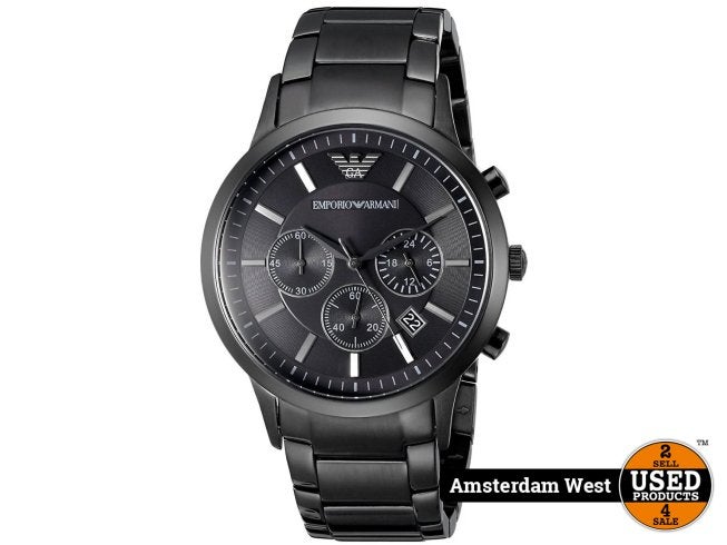 Armani AR2453 Horloge Zwart | Nieuw in doos, Armani, Nieuw, Support@armani.com, 10 Corso Como, Milan 20154
Italy
