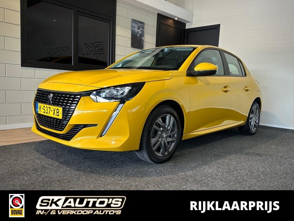 Peugeot 208 1.2 PT BL ACTIVE l NAP l STOELVERW l CARPLAY l C, Voorwielaandrijving, Euro 6, Met garantie (alle), Origineel Nederlands