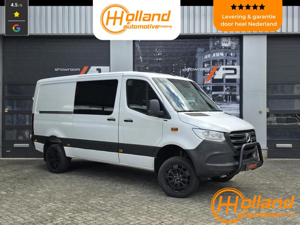 Mercedes Sprinter bestel 316 2.2 CDI L2H1 DC 4X4!, Gebruikt, 4 cilinders, Met garantie (alle), Mercedes-Benz