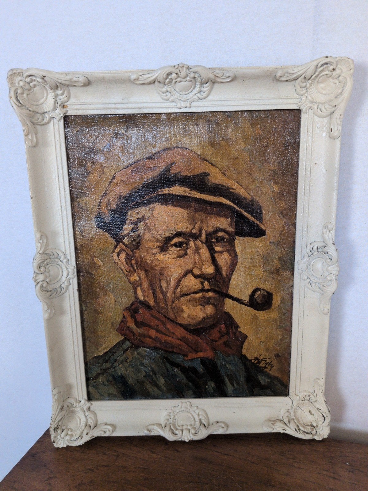 Edmond von Sijben de Maroije (1876–1970) – Vintage, Doek, Portret of Personen, Realistisch, Ophalen of Verzenden