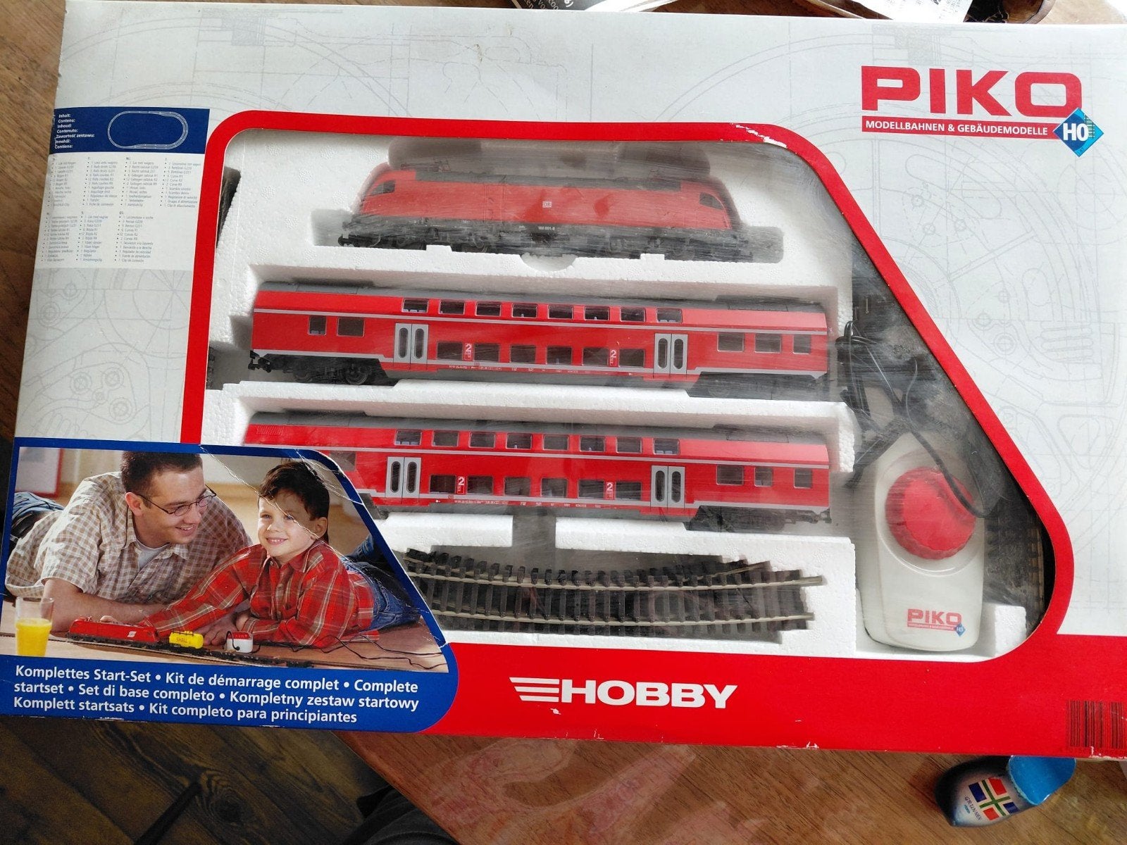 Piko H0 Hobby Startset Treinset met Locomotief en Wagons, Ophalen