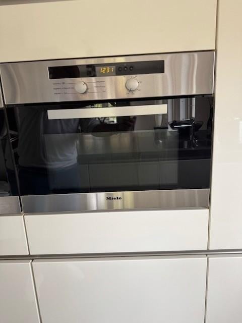 MIELE combi oven met koffiezetter, Ophalen, Gebruikt, 50 tot 100 cm, Minder dan 100 cm
