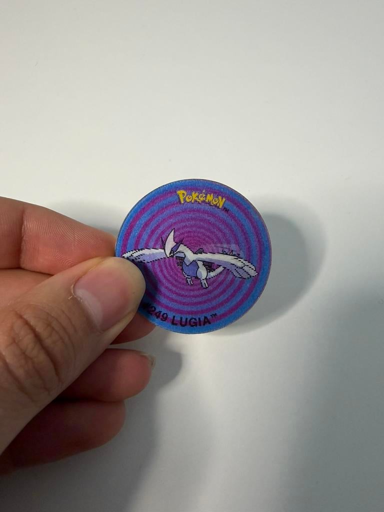 Pokémon Tazo Flippo Powerplay Lugia - Vintage, Verzamelen, Ophalen of Verzenden, Losse flippo's