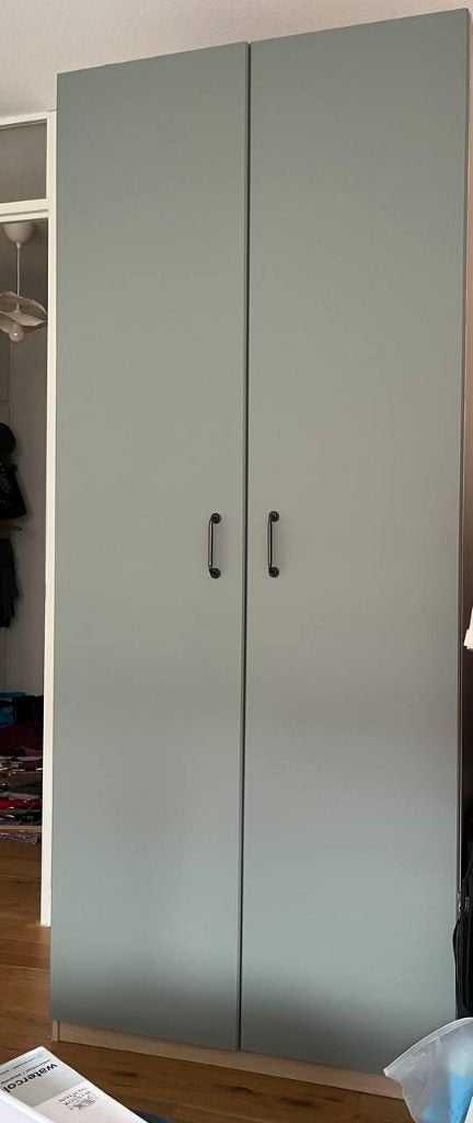 wardrobe IKEA PAX, grey-green 2, 35 height, Huis en Inrichting, Ophalen, Overige materialen, Met deur(en), 200 cm of meer