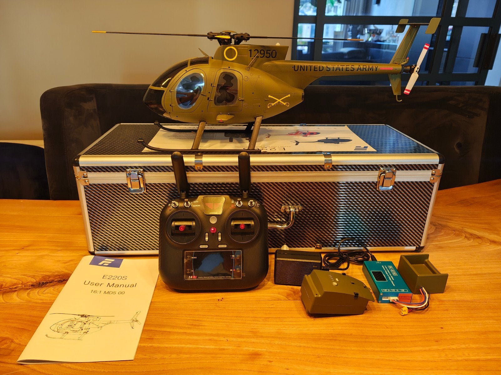 Radiografisch Bestuurbare Helikopter helemaal compl en nieuw, Ophalen of Verzenden