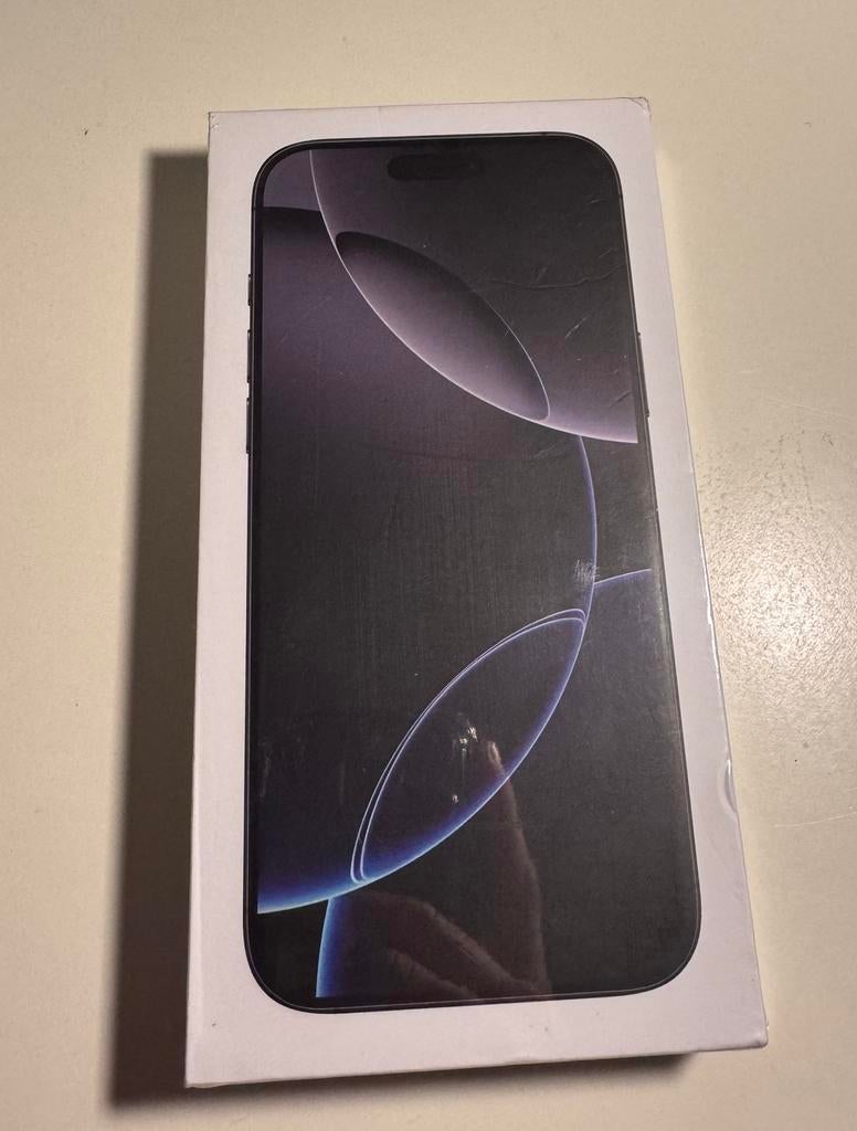 Iphone 16 pro mac geseald, Telecommunicatie, Mobiele telefoons | Apple iPhone, Zwart, Met simlock, Ophalen, 256 GB