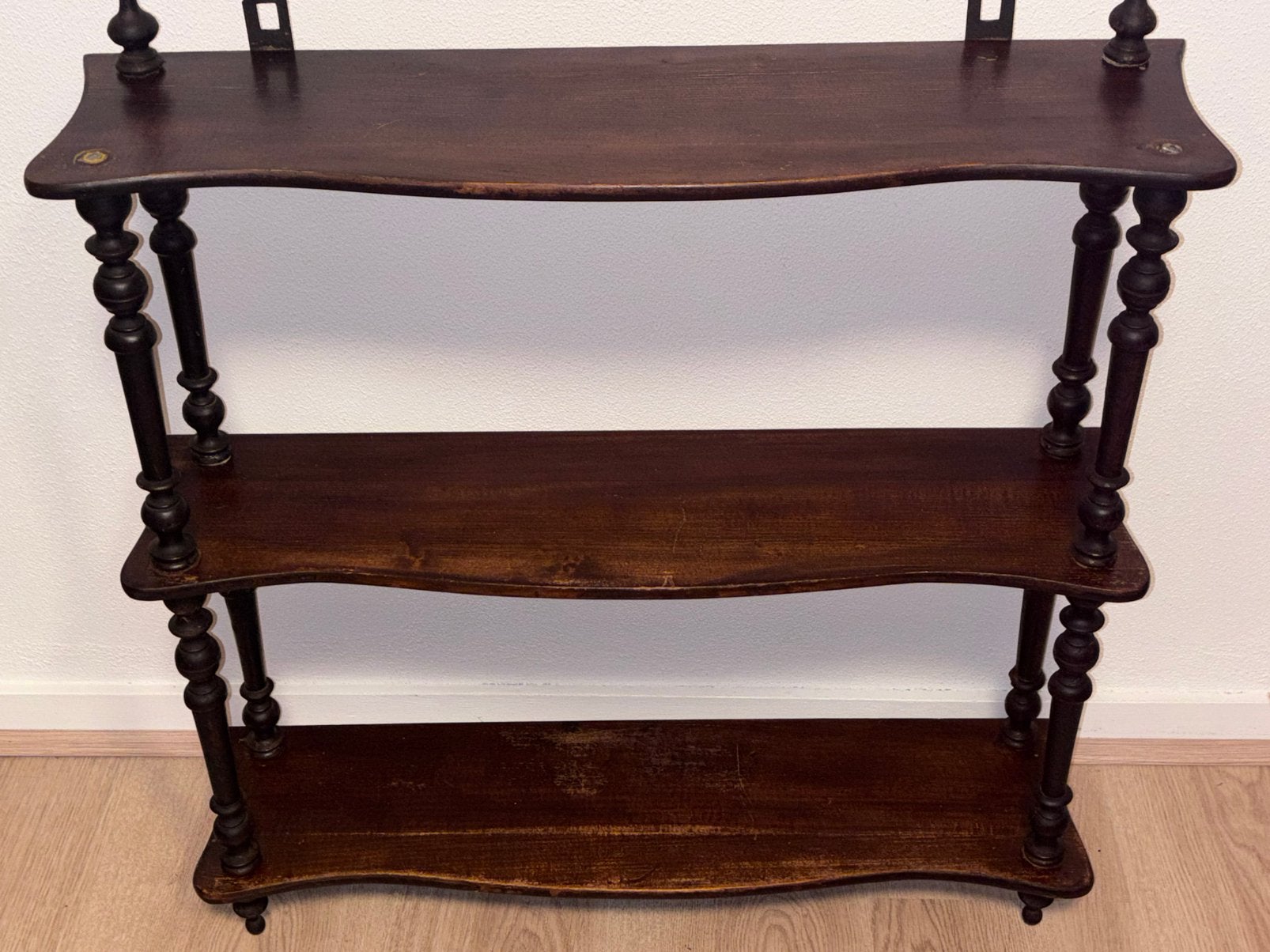 Franse brocante wandetagere / wandrek, Huis en Inrichting, Woonaccessoires | Wandplanken en Boekenplanken, Ophalen, Gebruikt