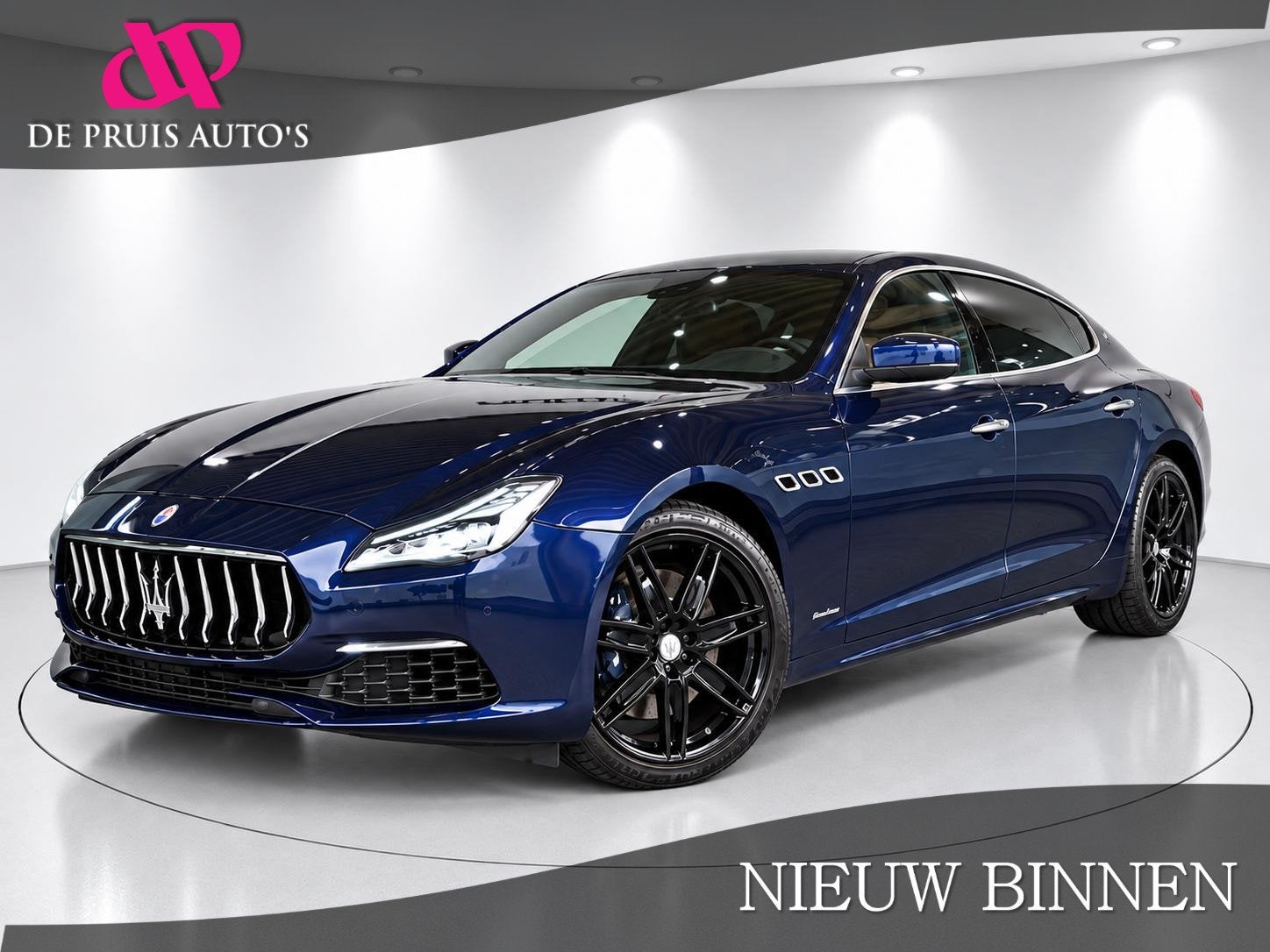 Maserati Quattroporte 3.0 S Q4 GranLusso Panodak 360 Camera, Auto's, Automaat, Dealer onderhouden, Automatische klimaatregeling