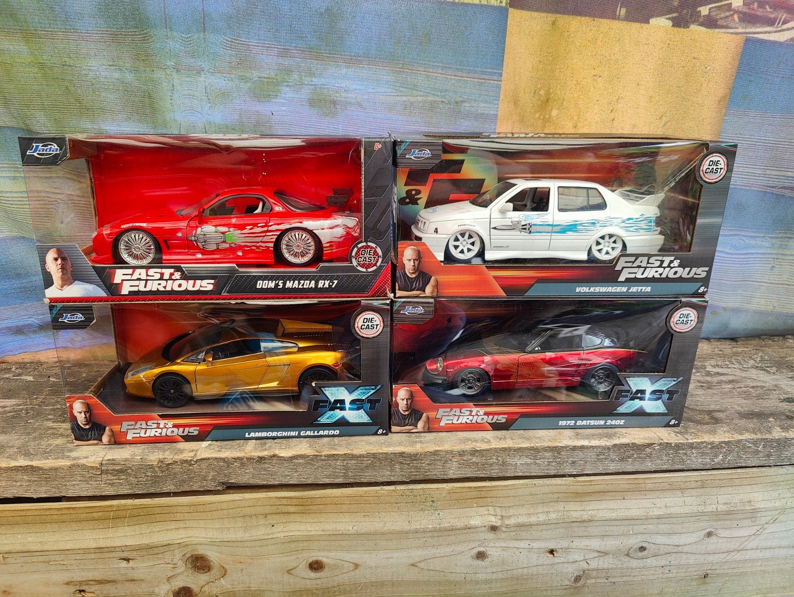 4 keer Fast and Furious modellen nieuw in ongeopende doos, Ophalen of Verzenden, Nieuw, Jada