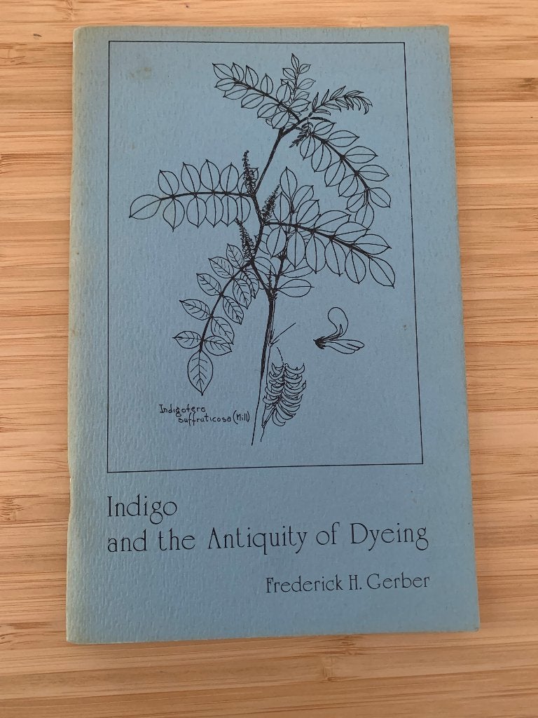 Indigo and the Antiquity of Dyeing Gerber Wol verven, Ophalen of Verzenden, Gelezen, Overige onderwerpen