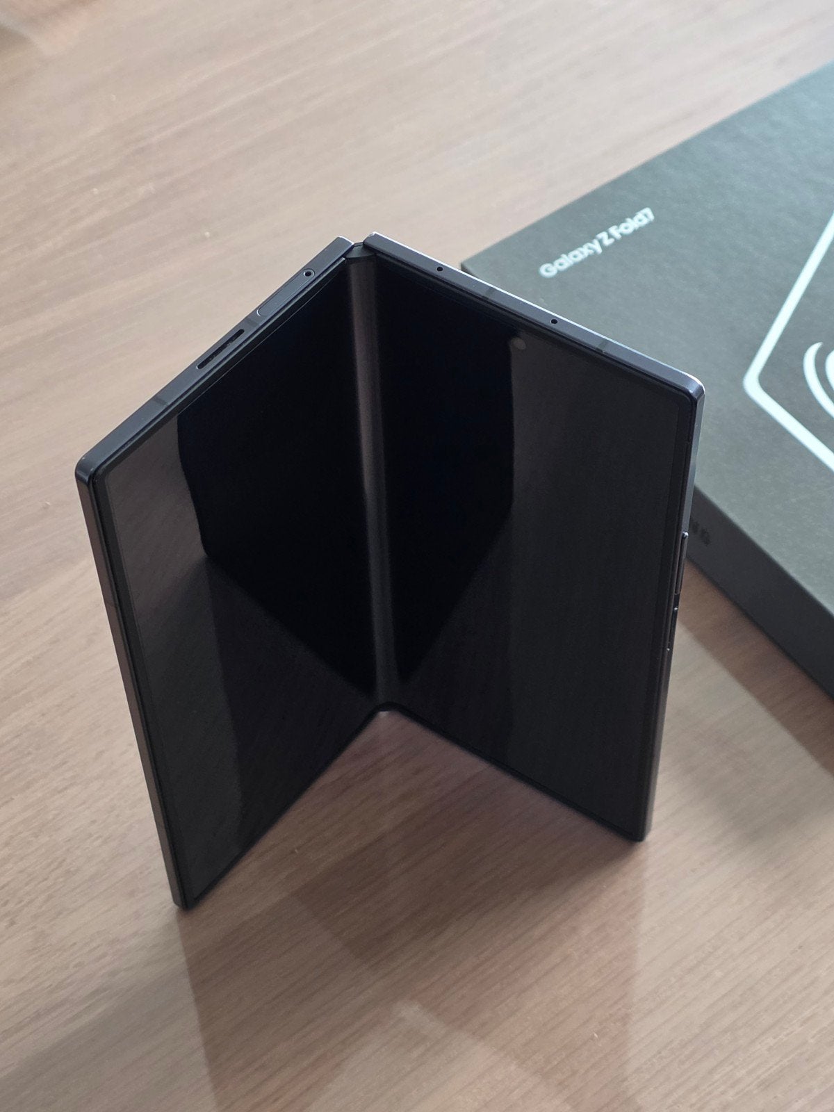 Samsung Galaxy Z Fold 7 zwart 256GB, Ophalen, Gebruikt, Zwart, Touchscreen