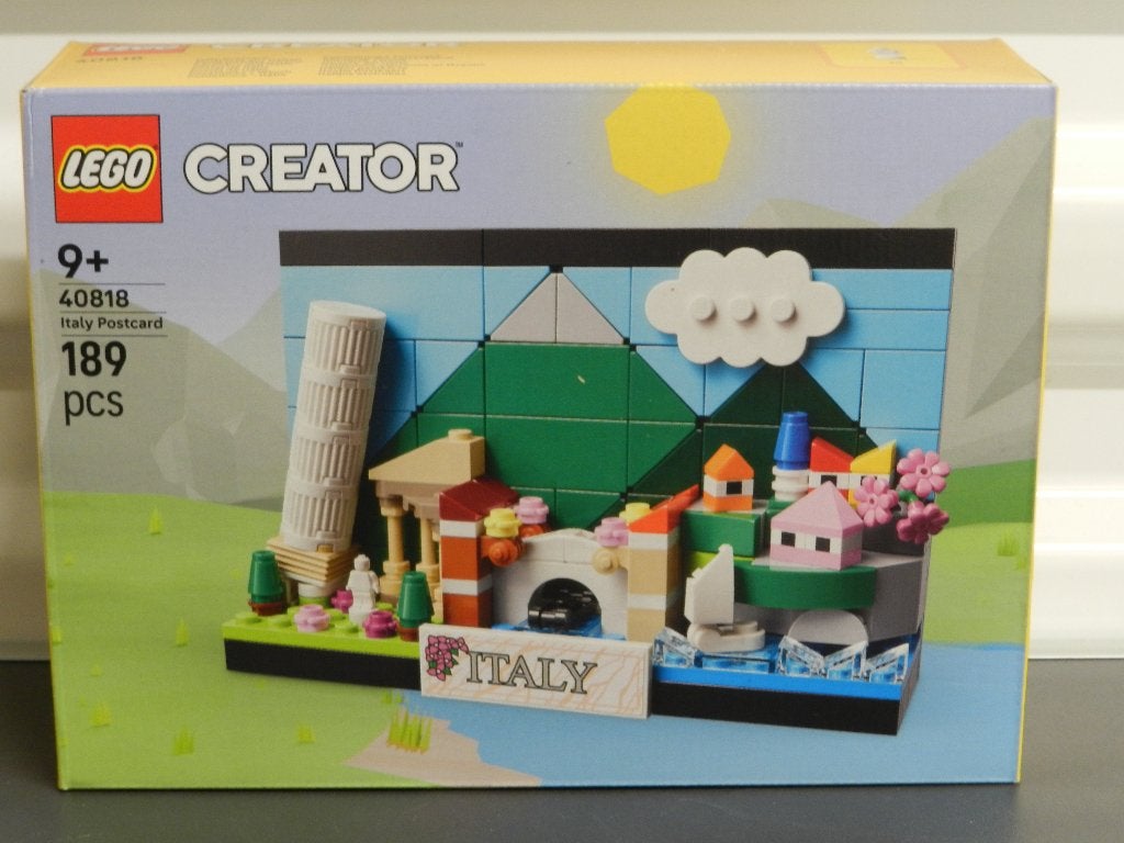 LEGO  Ansichtkaart van Italië (40818), Overige thema's, Lego, Nieuw, Ophalen of Verzenden