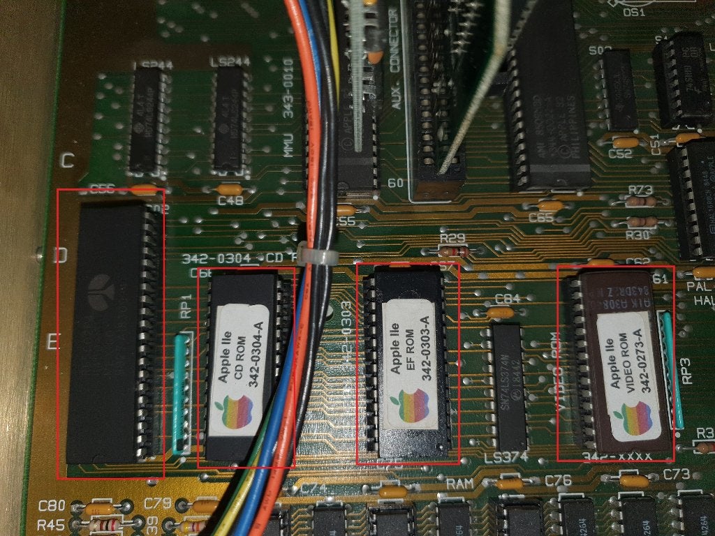 Apple IIe Enhancement Kit A2M2052 65c02, Computers en Software, Vintage Computers, Ophalen of Verzenden, Apple