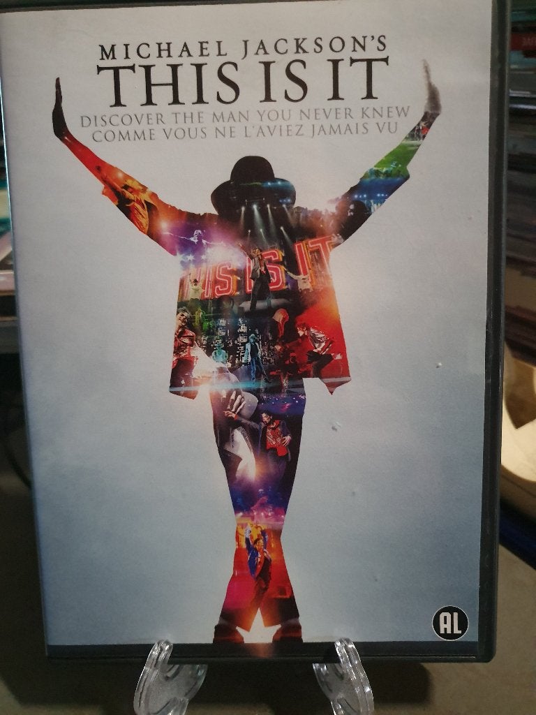 DVD - Michael Jackson This is it, Alle leeftijden, Ophalen, Zo goed als nieuw