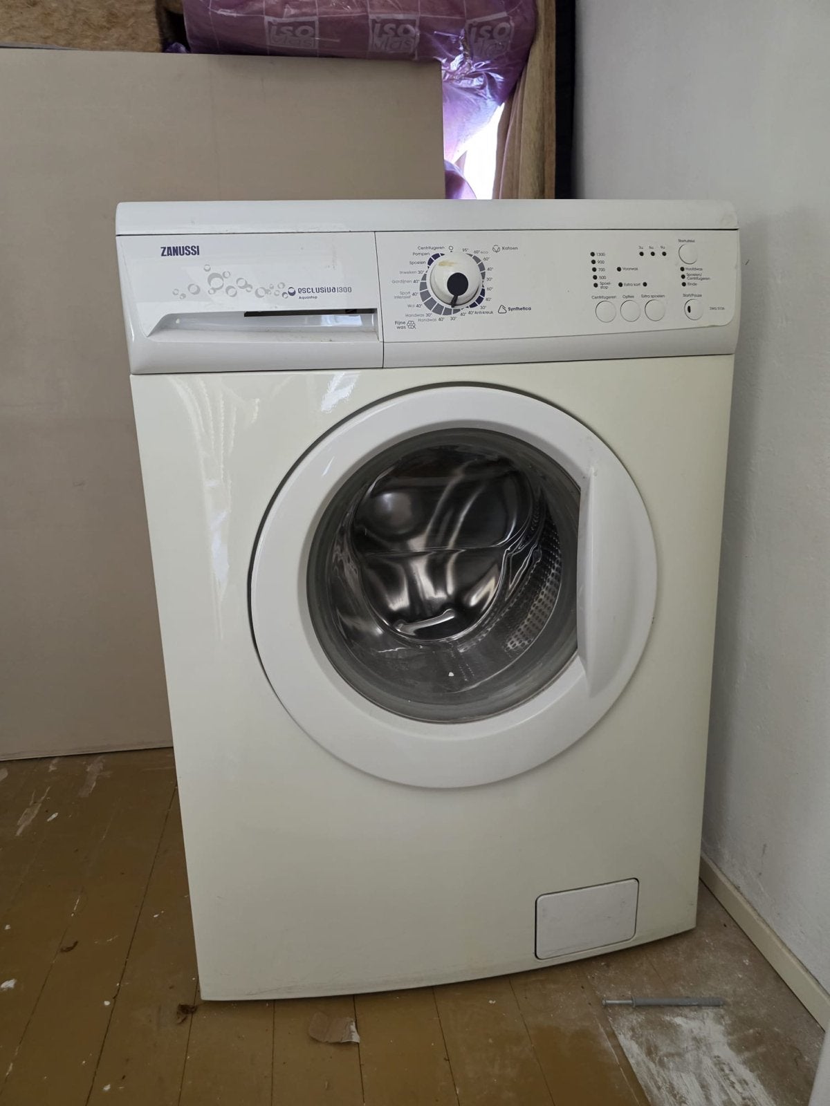 Zanussi Esclusiva 1300 Wasmachine - Goede Staat, Witgoed en Apparatuur, Wasmachines, Ophalen, Gebruikt, Voorlader, 85 tot 90 cm