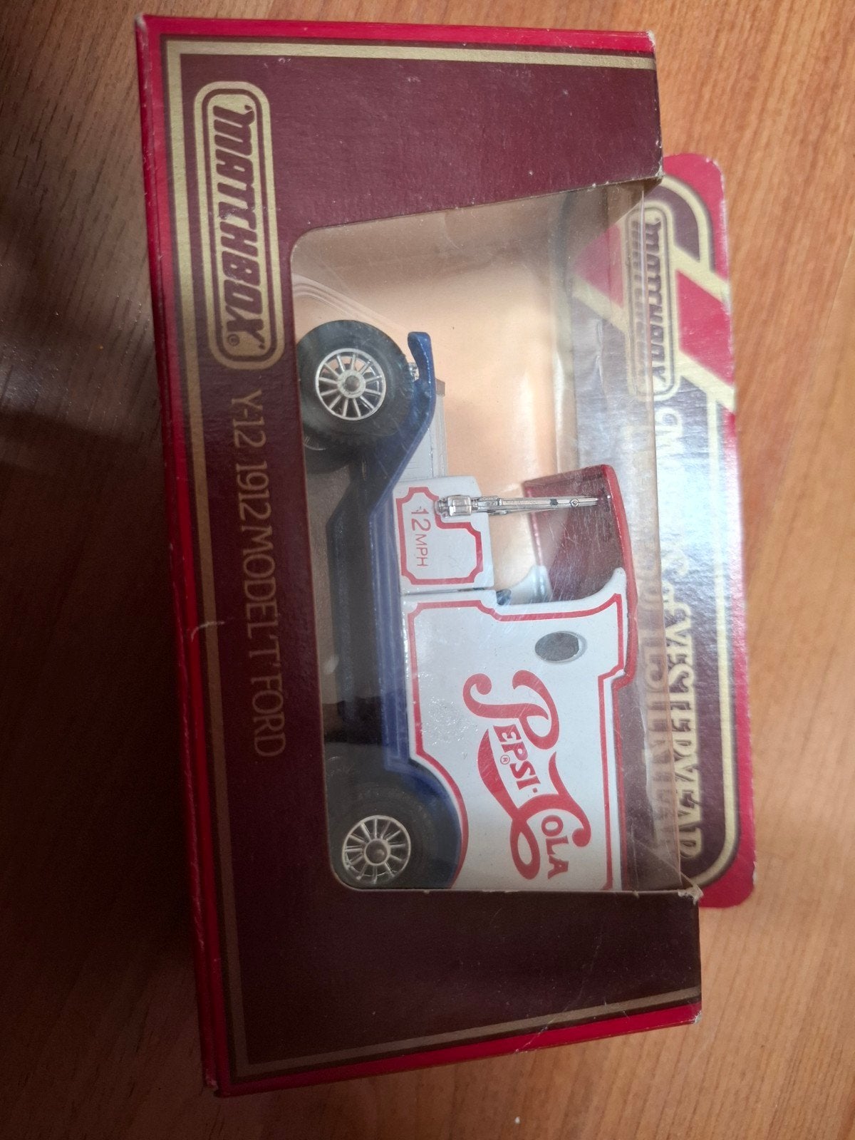 models of yesteryear 
y12 1912 model t ford pepsi cola, Ophalen, Auto, Overige merken