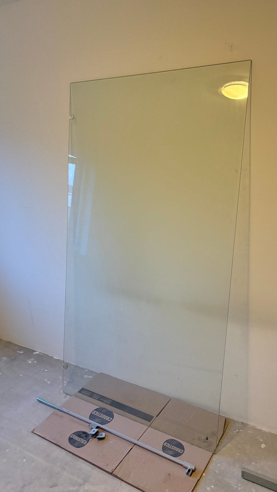 Douche wand, Ophalen, Zo goed als nieuw, Glasplaat, 160 cm of meer