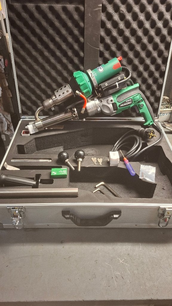 Hikoki Las extruder kunststof lasapparaat Las Machine NIEUW!, ., Nieuw, Ophalen of Verzenden, .