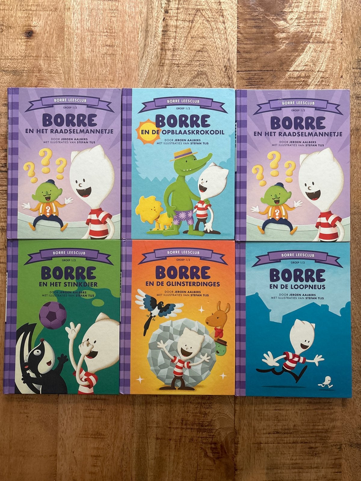 Borre Leesclub boeken (Groep 1/2), Ophalen of Verzenden, Gelezen, Fictie algemeen