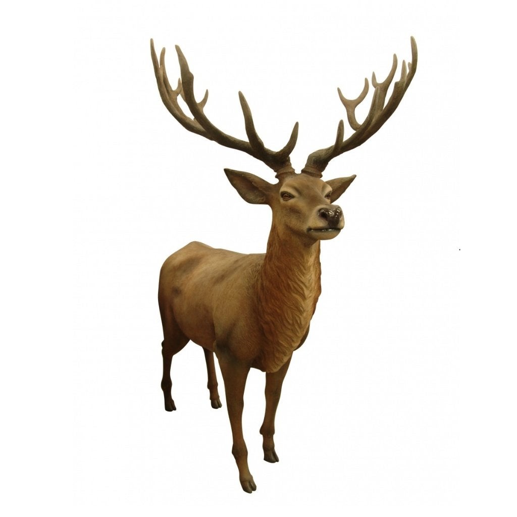 Santa Comic Reindeer – Rendier beeld Hoogte 213 cm