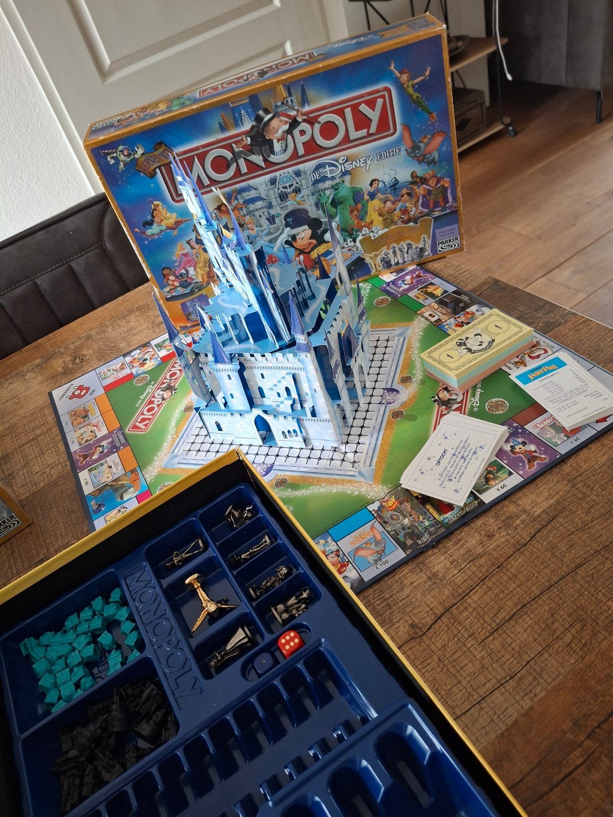 monopoly Disney met kasteel, Ophalen of Verzenden