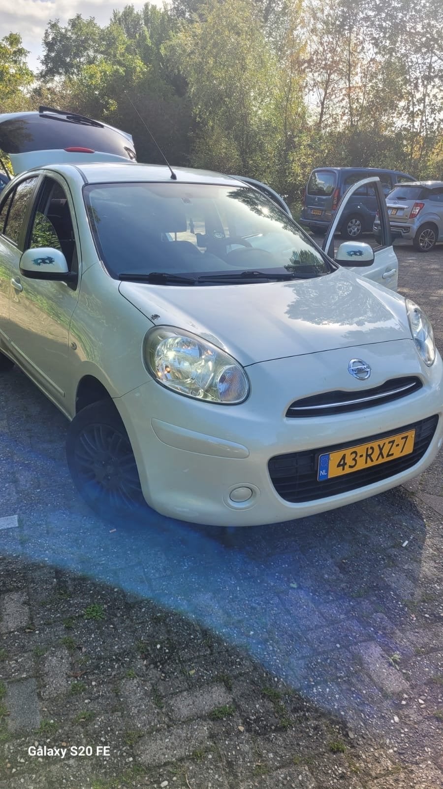 Nissan Micra 1.2 59KW 5DR – 2011, Auto's, Voorwielaandrijving, 31 €/maand, 1198 cc, Wit