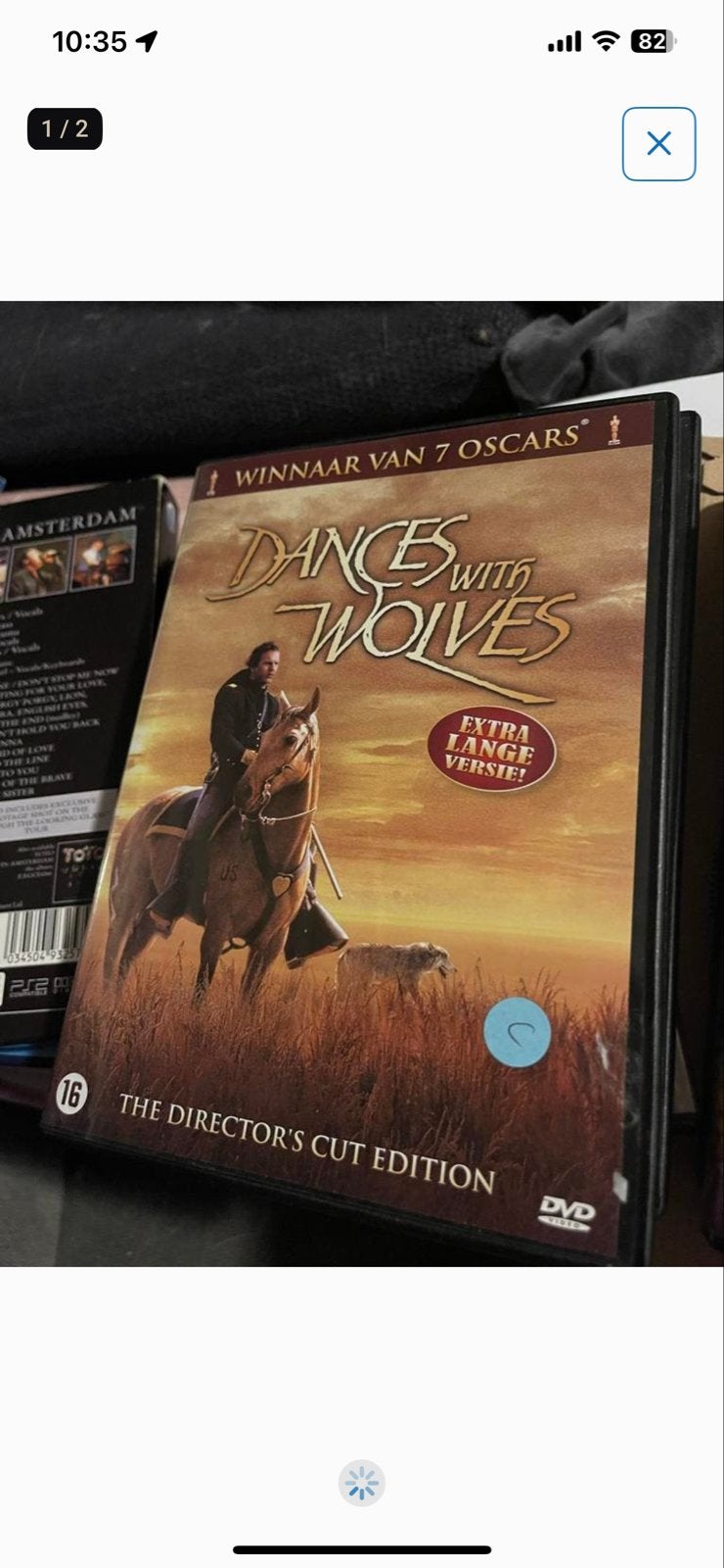 Dances With Wolves - The Director's Cut Edition DVD, Vanaf 16 jaar, Nederlands, Ophalen of Verzenden, Gebruikt